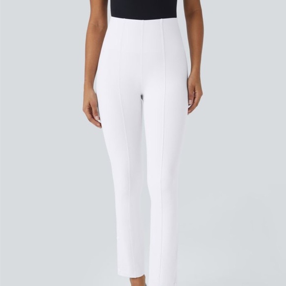 HALARA Halara Flex Office Adjustable Tummy Control High Rise 7/8 Pants white - Picture 9 of 10